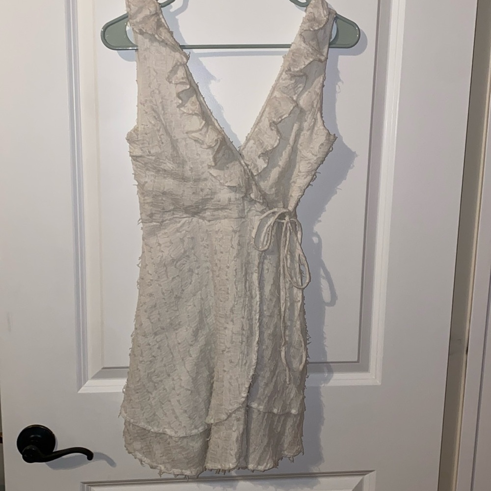 White altered state dress